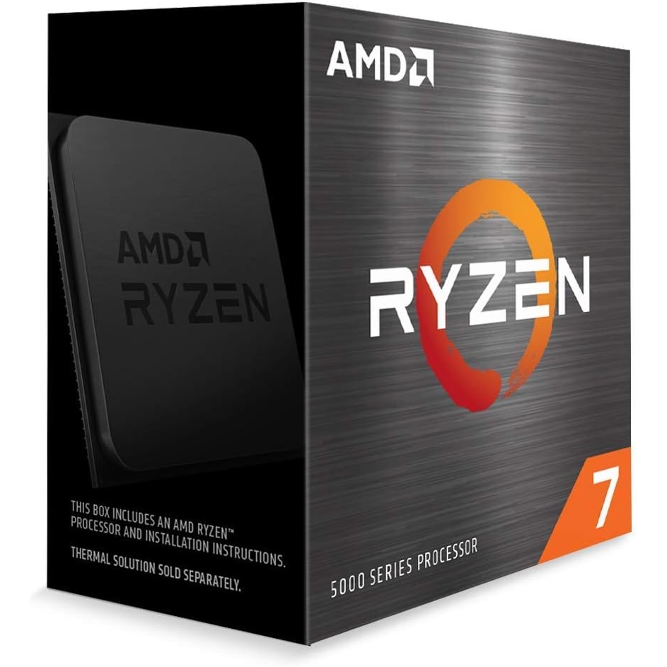AMD RYZEN 7 5700X 3.40GHz 32MB AM4  BOX (FANSIZ) İŞLEMCİ 65W (noVGA)