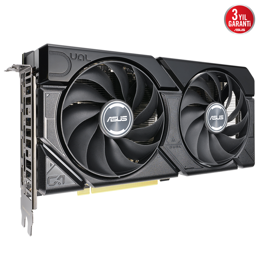 Asus GeForce RTX4060 DUAL OC Evo Edition 8GB GDDR6 DLSS 3 128 Bit DUAL-RTX4060-O8G-EVO Ekran Kartı