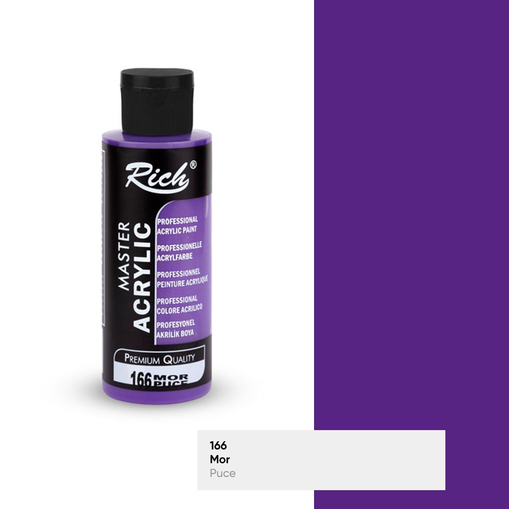 RİCH MASTER 3961 AKRİLİK BOYA MOR 120CC