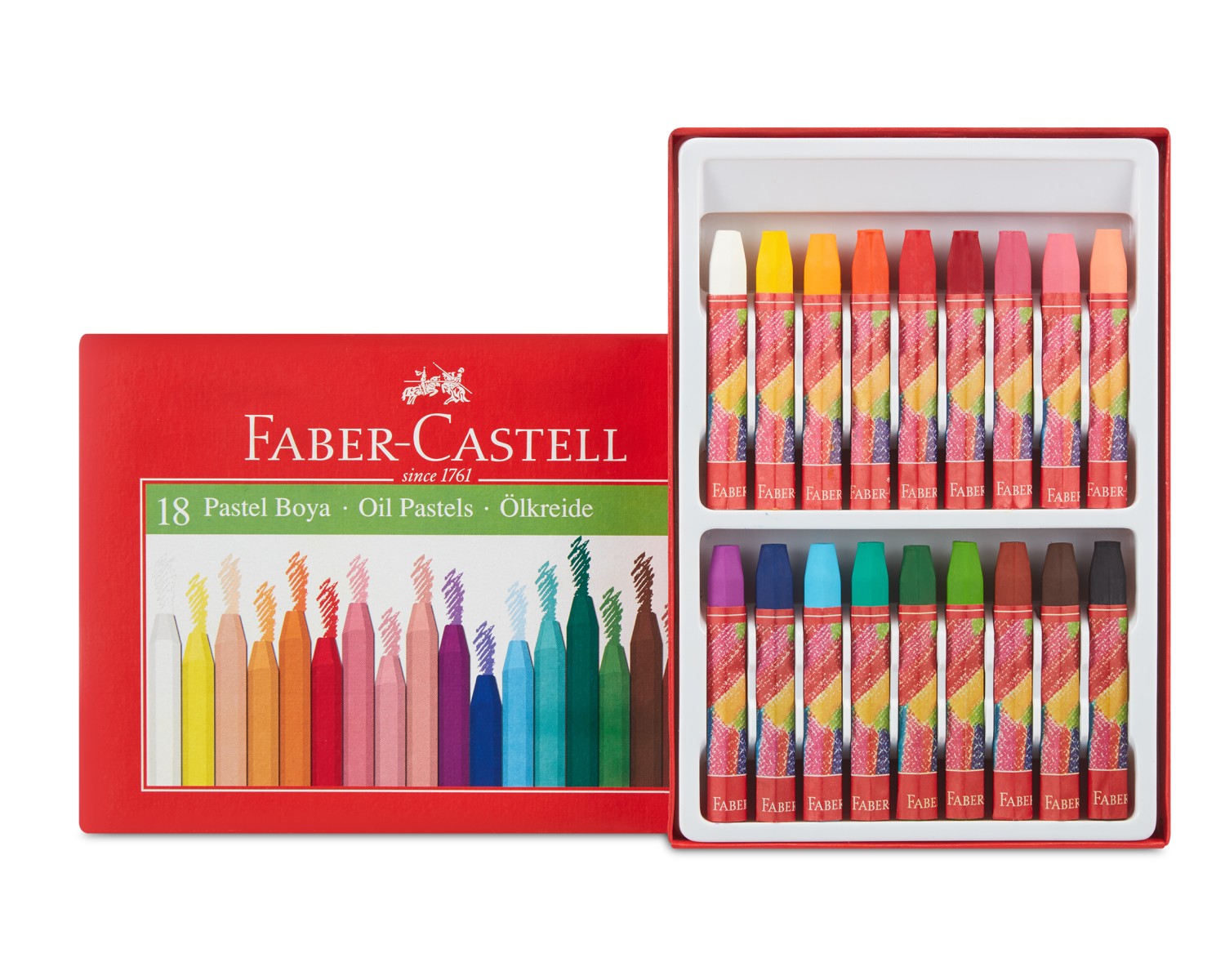 FABER C. PASTEL BOYA 18 RENK *72