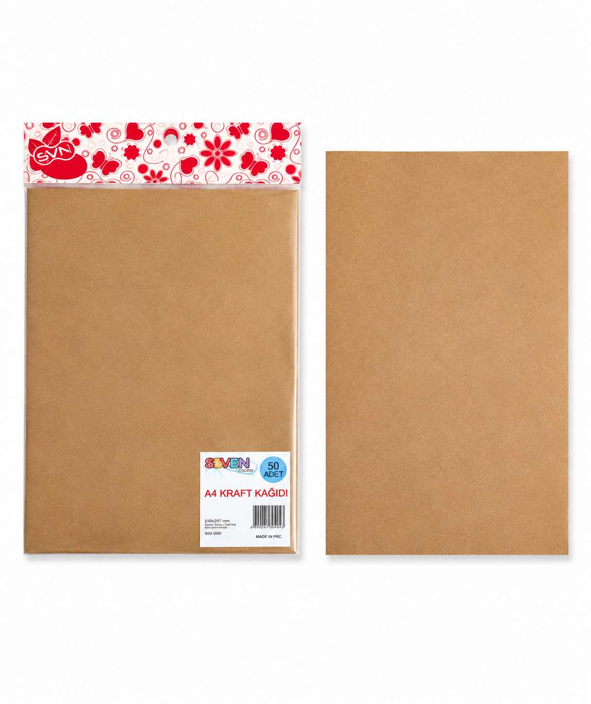 SEVEN A4 KRAFT KAĞIDI 50'Lİ *110