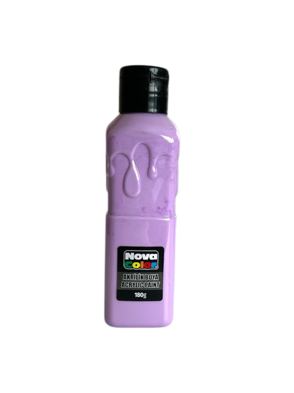NOVA COLOR NC-1021 LİLA AKRİLİK BOYA 180 GR*72