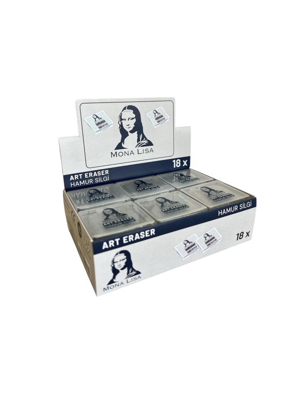 MONALİSA ER-1103 GRİ HAMUR SİLGİ 18'Lİ *40