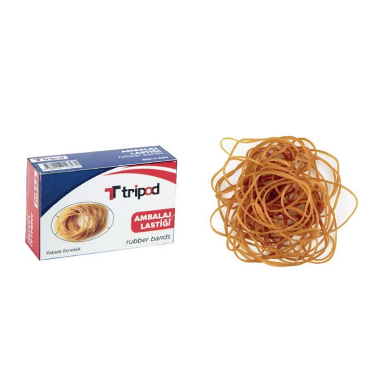 TRİPOD P-8472 50 GR AMBALAJ LASTİĞİ 12'Lİ PAKET