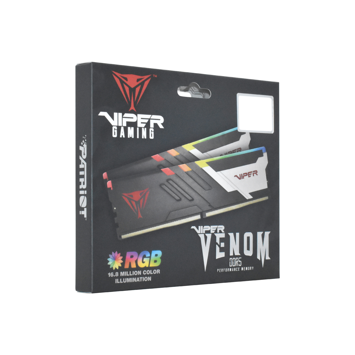 Patriot Viper Venom RGB 32GB (2x16GB) DDR5 6800MHz CL34 Gaming Ram (Bellek) (PVVR532G680C34K)