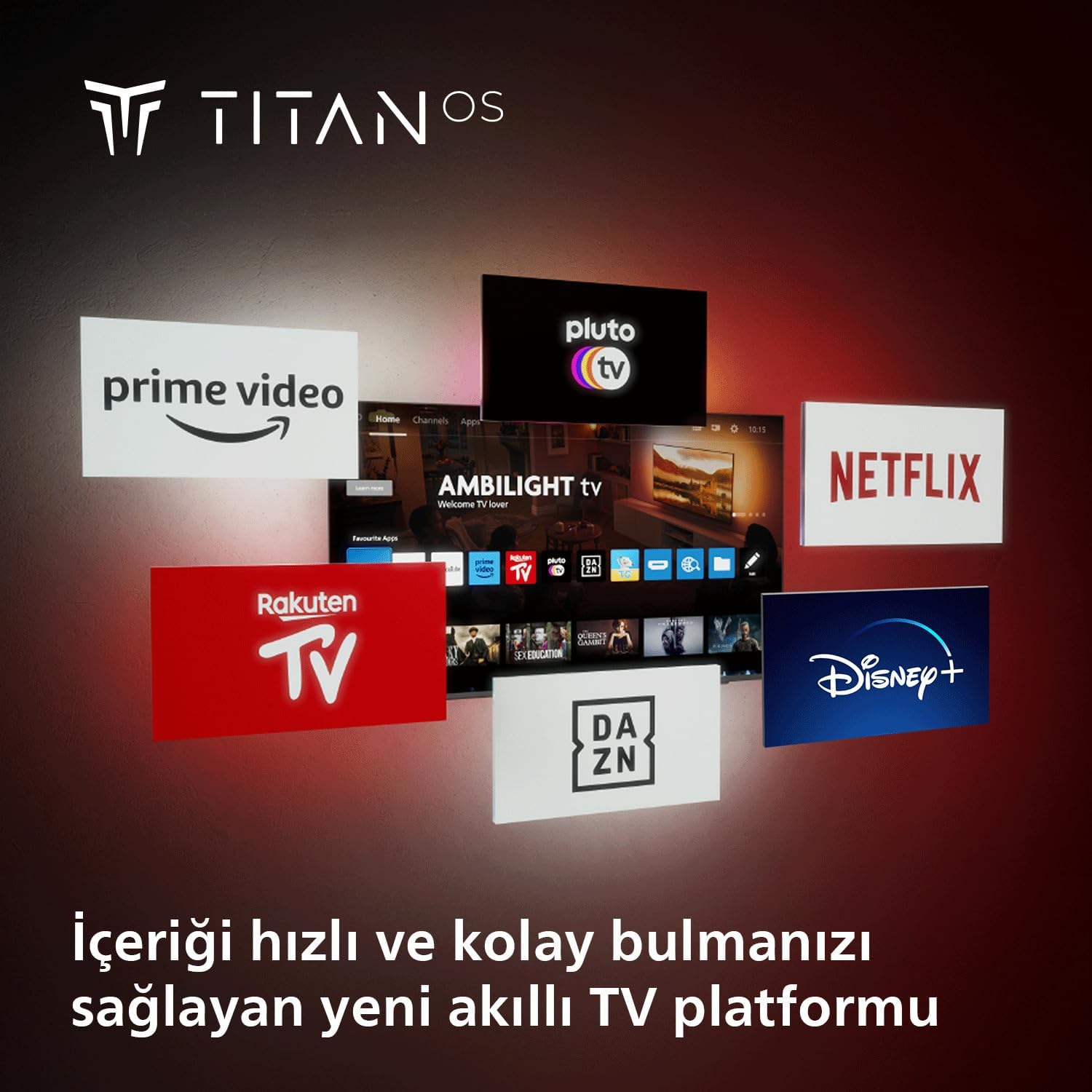 PHILIPS 65PUS8909 4K ULTRA HD 65" 165 EKRAN UYDU