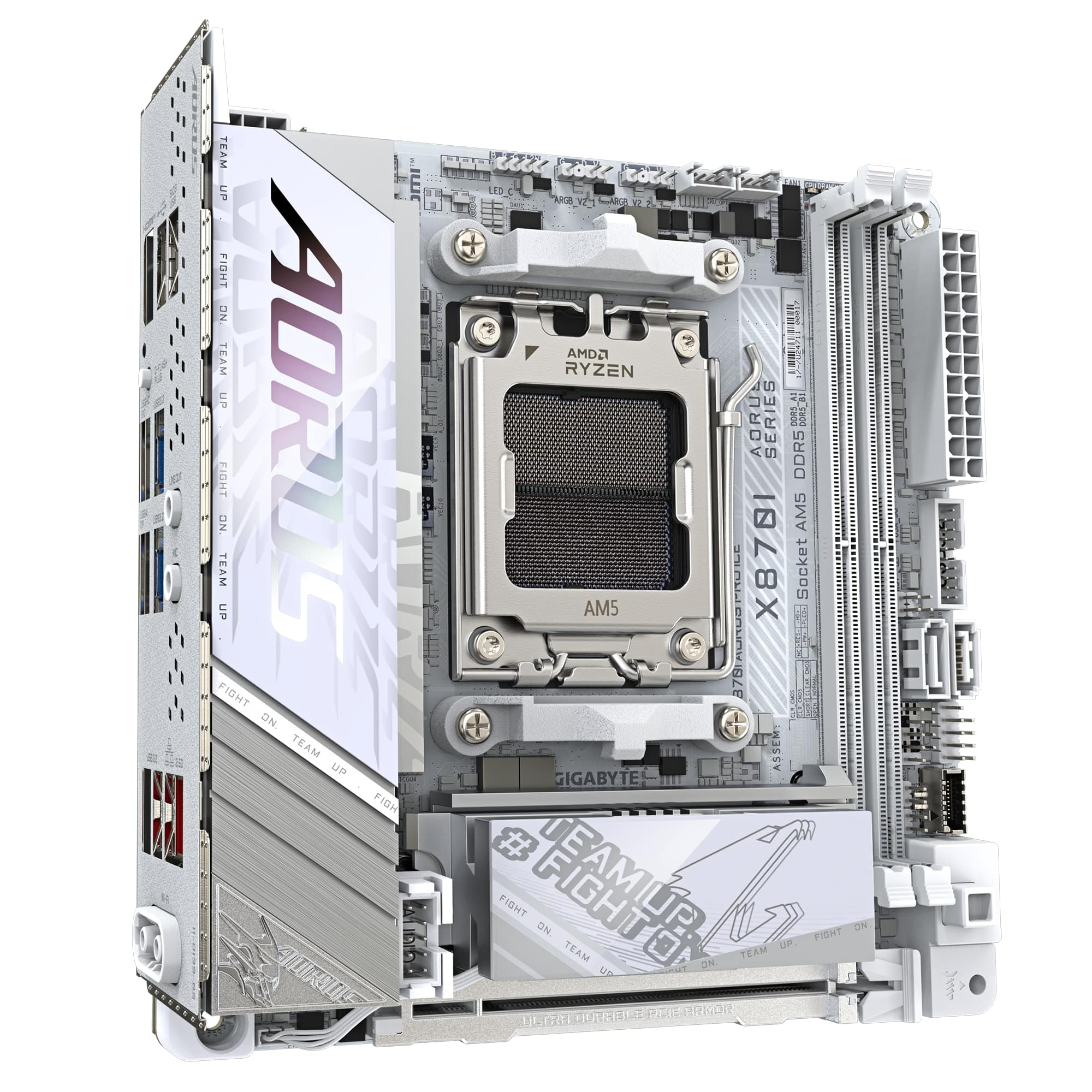 GIGABYTE ANAKART AM5 MINI-ITX X870I AORUS PRO ICE