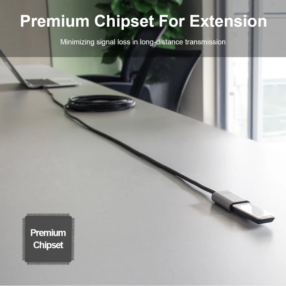 UNITEK USB3.0 UZATMA KABLOSU 10MT PREMIUM CHIPSET (Y-3005)
