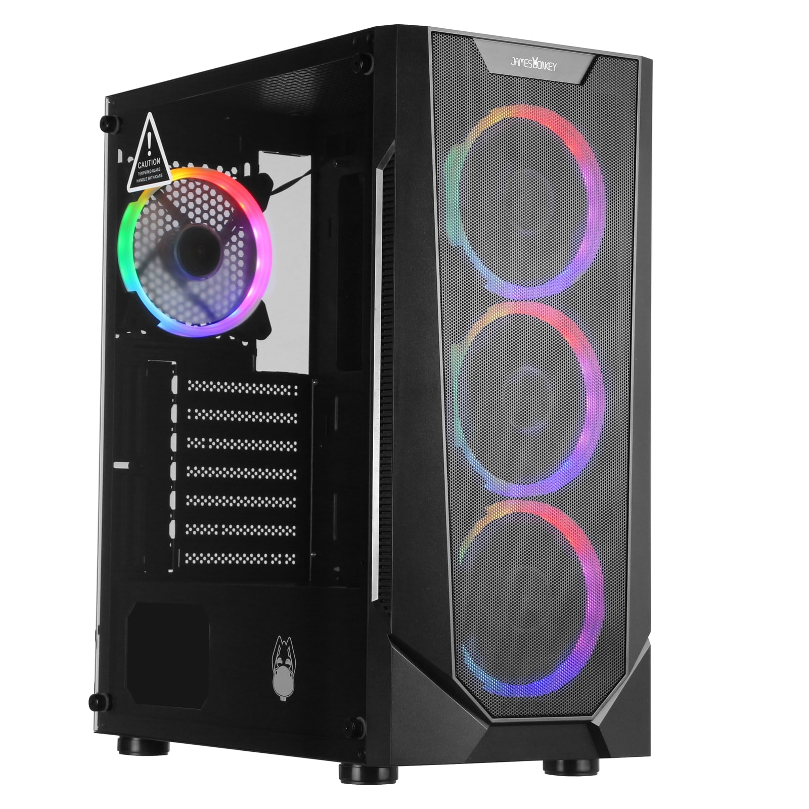 JAMES DONKEY HELIX H800 4XRBW ATX 550W GAMING KASA