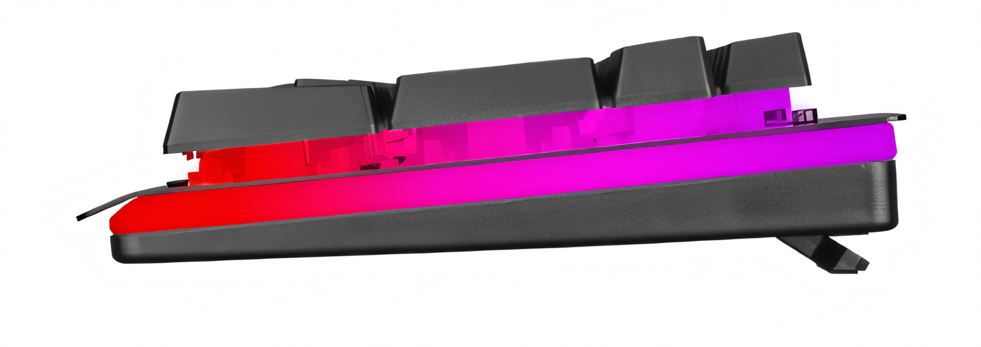 RAMPAGE MIRACLE K2 SIYAH USB RGB Q KLAVYE