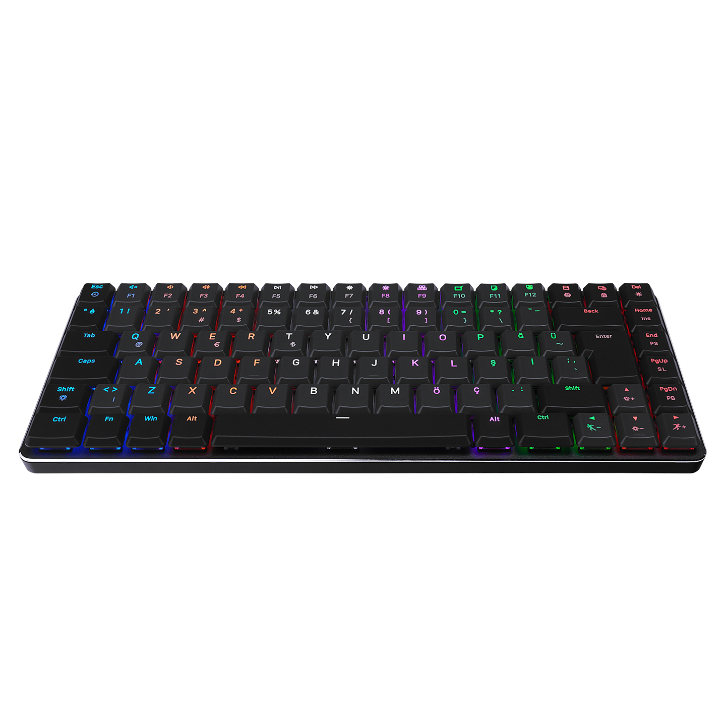 RAMPAGE GRANITE SİYAH/GRİ RED SWİTCH KLAVYE