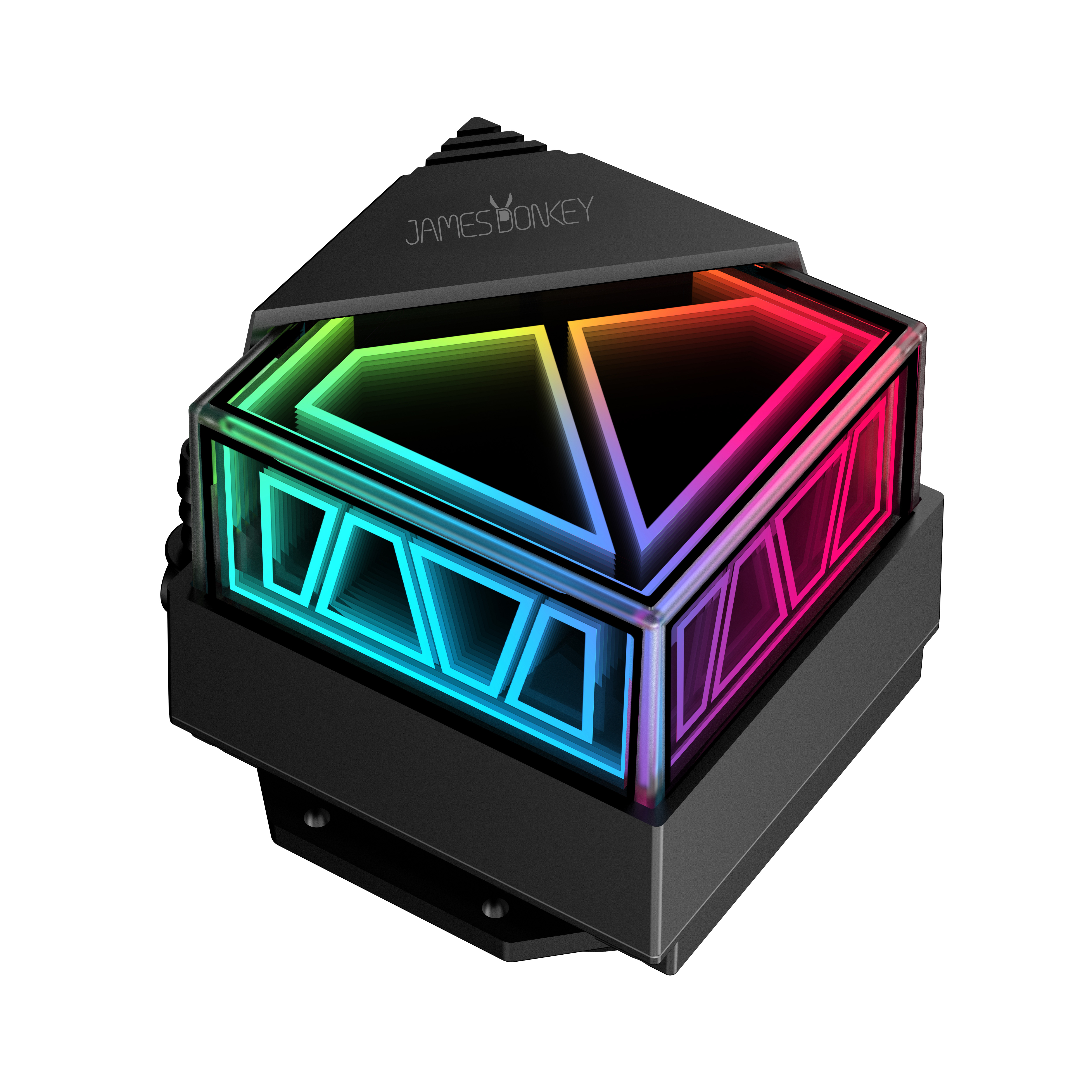James Donkey Lugis JDC120 ARGB 120mm Sıvı İşlemci Soğutucu AM5 ve LGA1700 Uyumlu