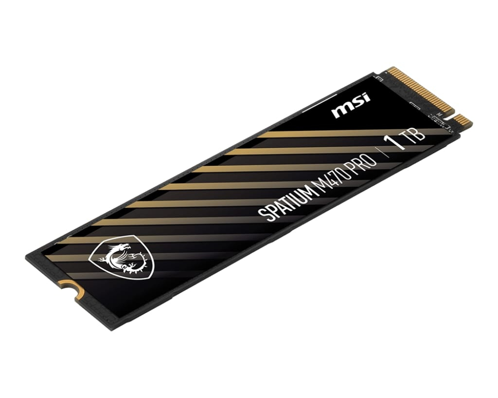 MSI SPATIUM M470 PRO PCIE 4.0 NVME M.2 1TB