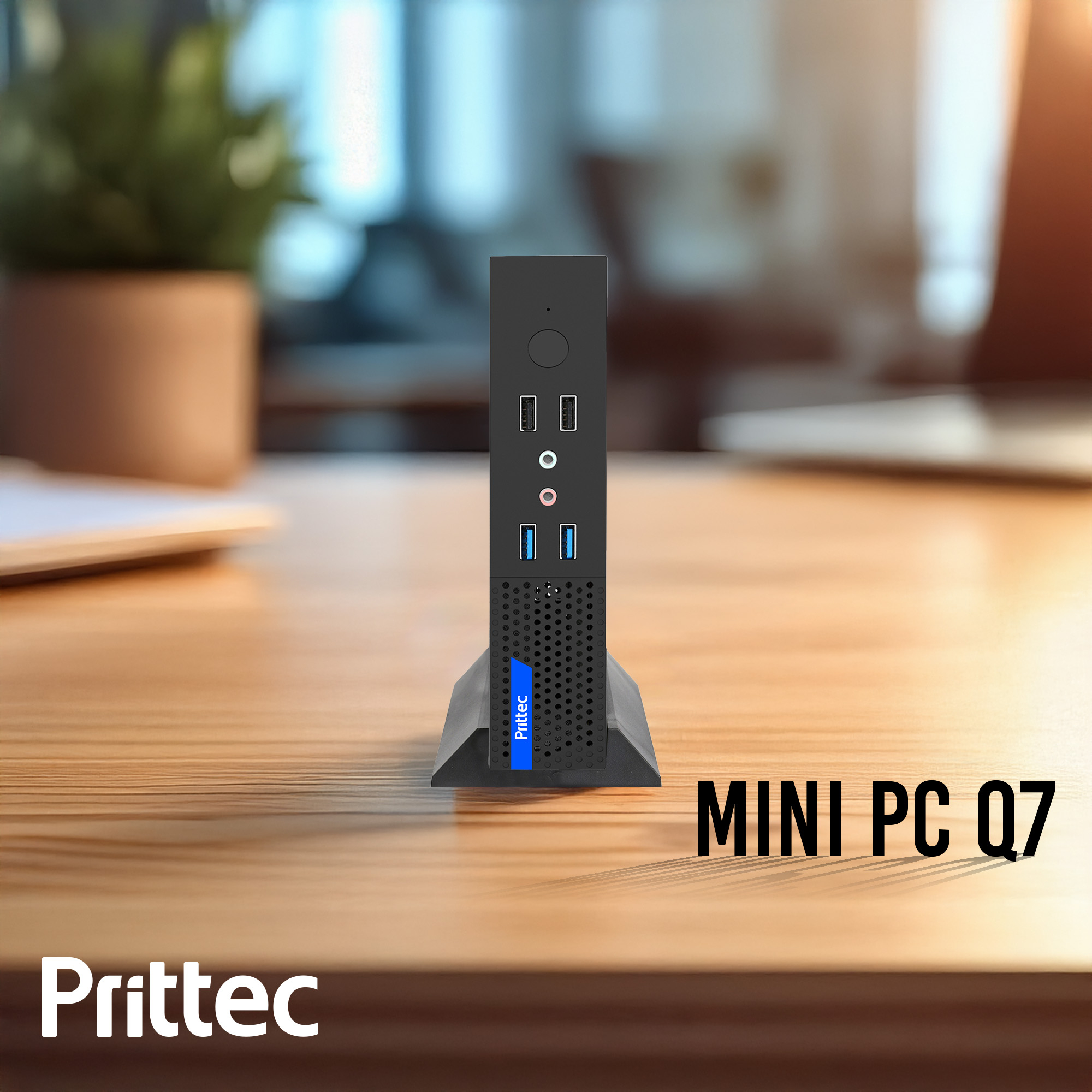 PRITTEC Q7-TH610L BAREBONE FreeDos MINI PC/ (SSD-RAM-CPU YOK)