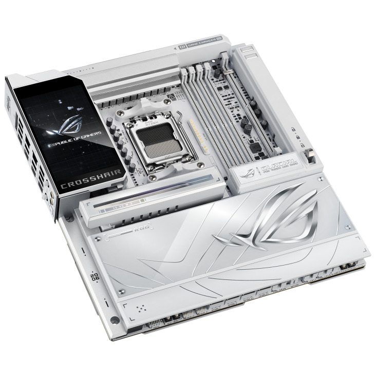 ASUS ROG CROSSHAIR X870E GLACIAL AM5 ANAKART