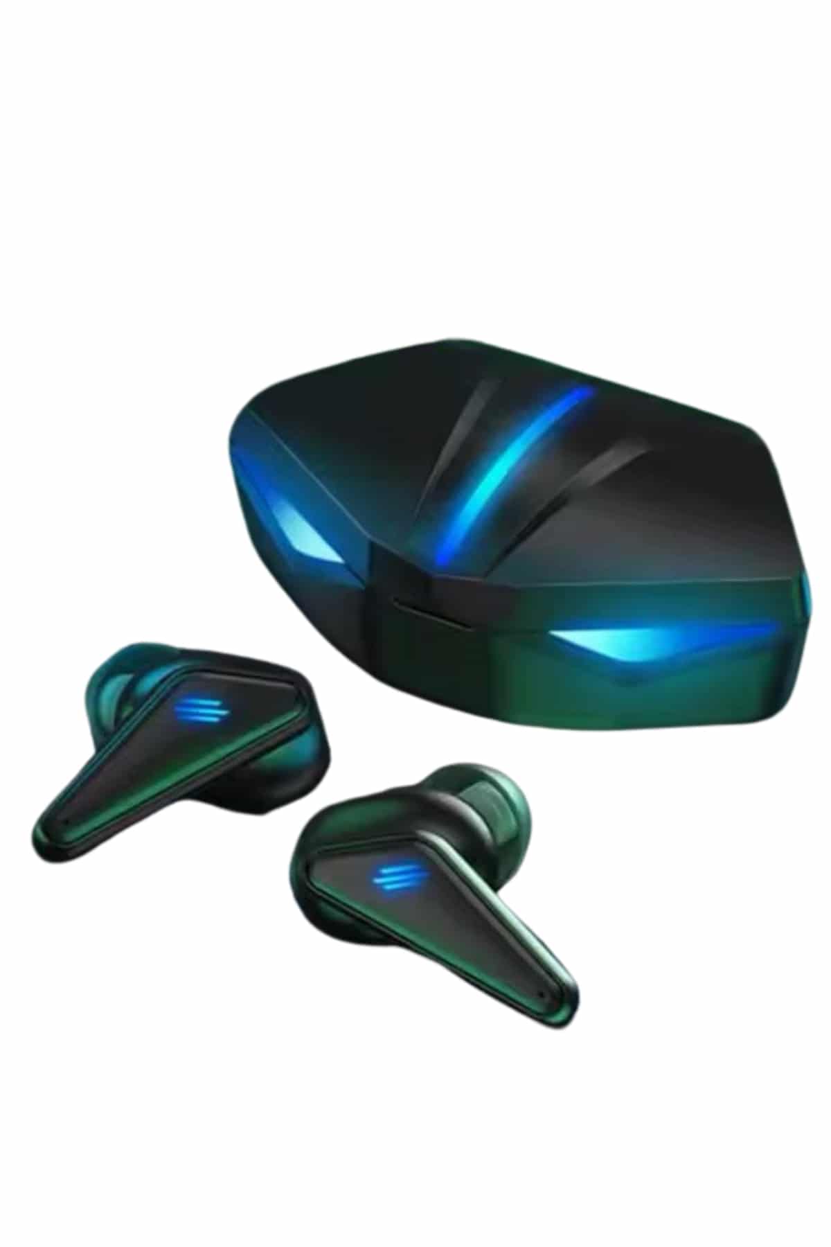 Bluetooth Kulaklık Oyuncu Kulaklığı RGB Işıklı Oyunlarda Düşük Gecikme