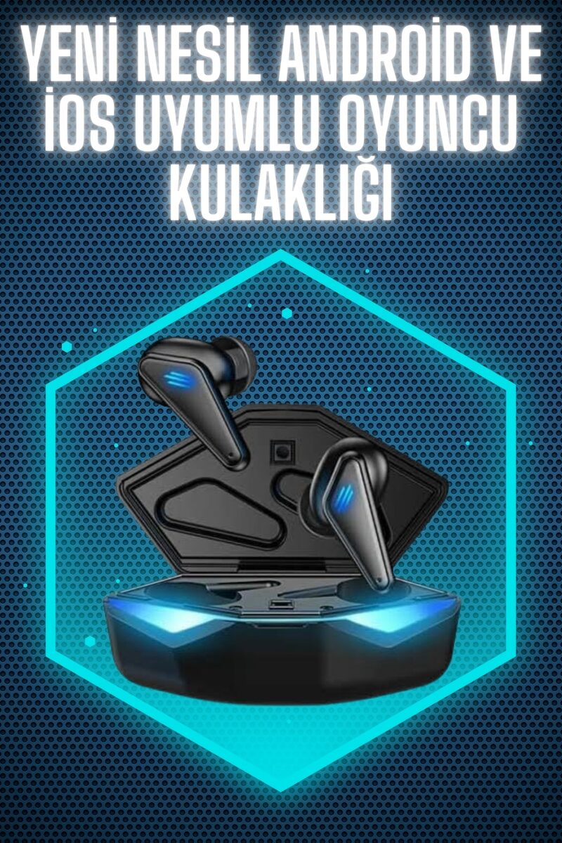 Wireless Gaming Kulaklık Mikrofonlu Bluetooth Oyuncu Kulaklığı