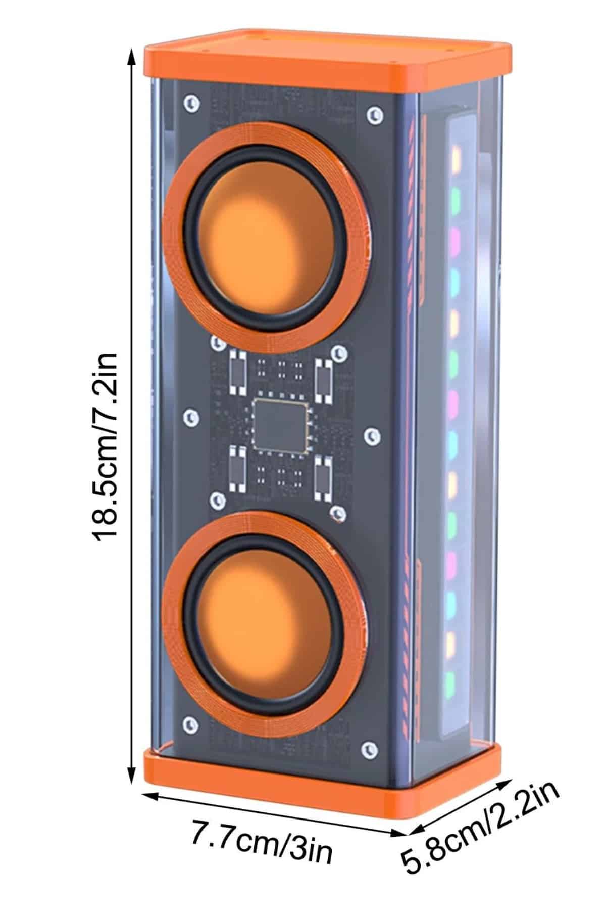 Bluetooth Hoparlör Taşınabilir Hoparlör 5.0 Bluetooth TWS Stereo Kablosuz