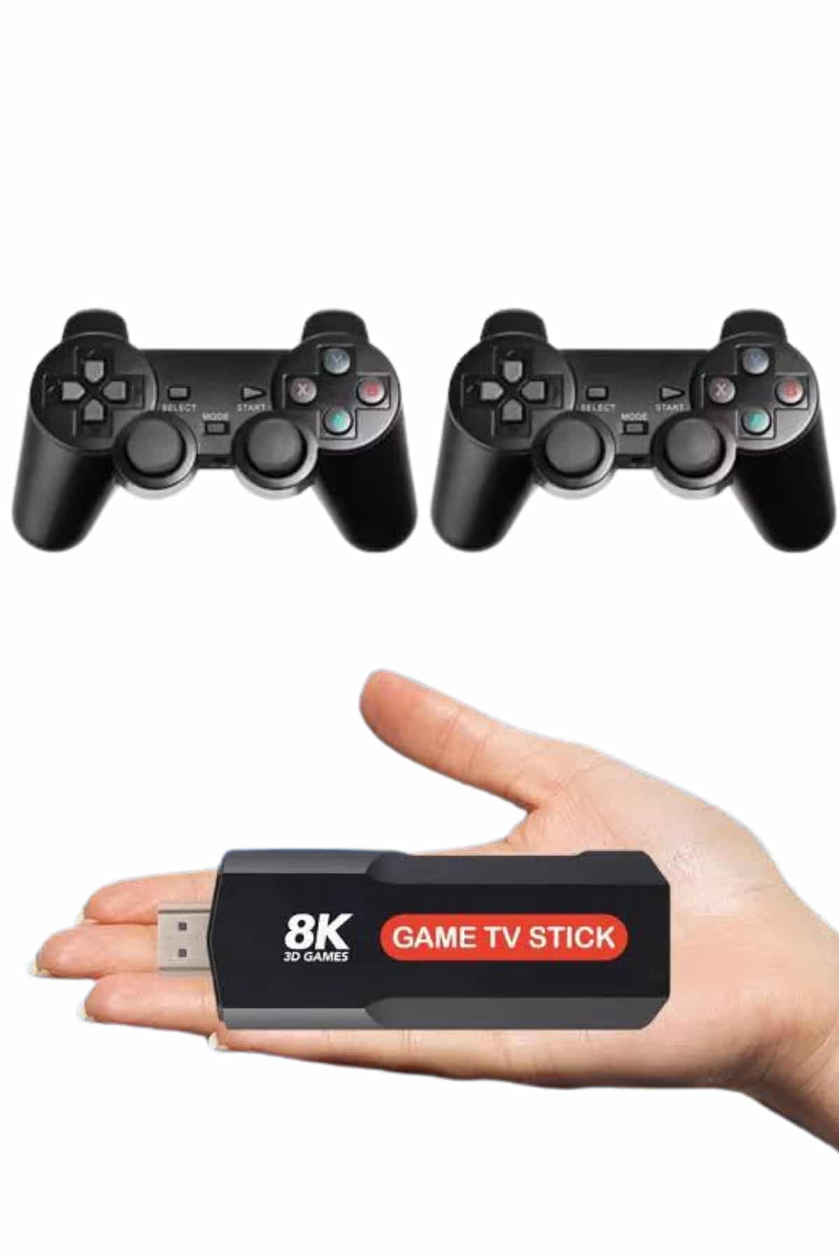 8K Ultra HD Game Box 36500 Oyunlu Game Stick Oyun Konsolu