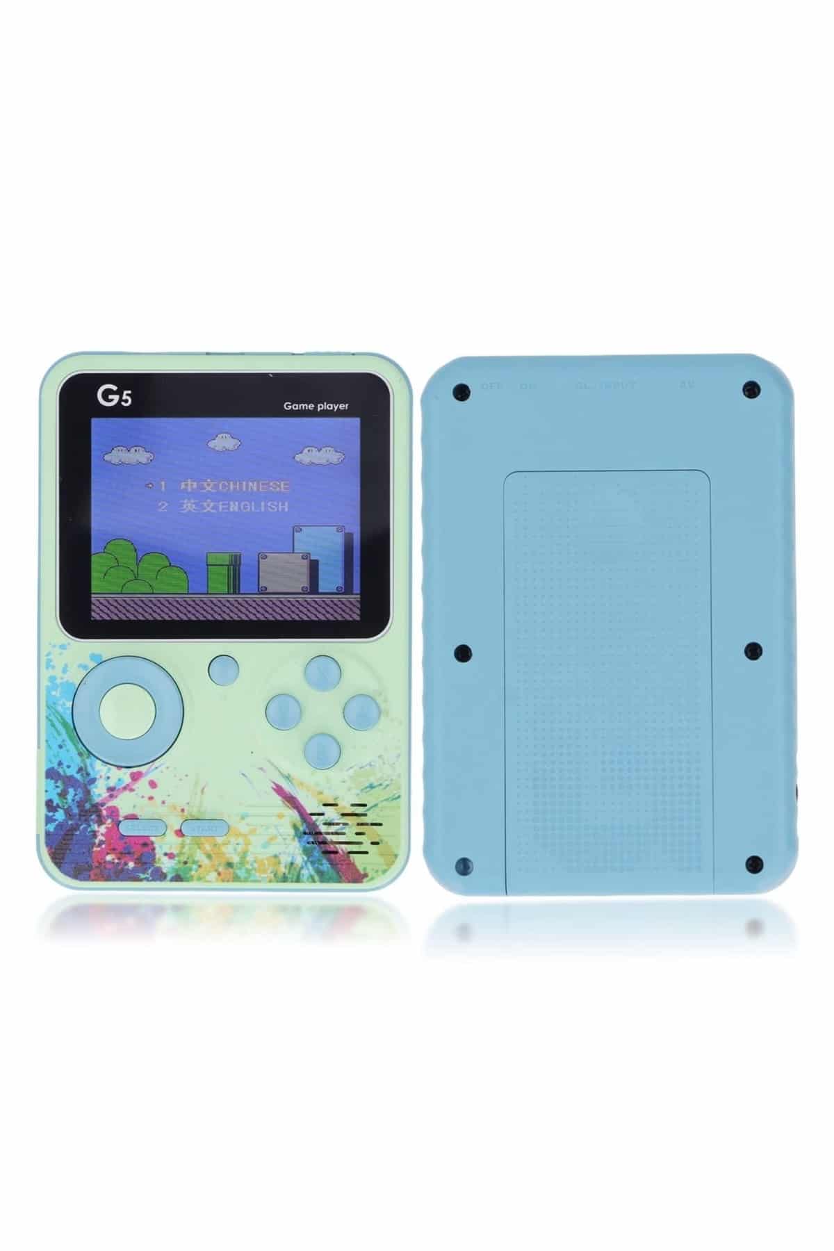 3 İnç Ekran 500 Oyunlu Game Box Mini Taşınabilir Oyun Konsolu