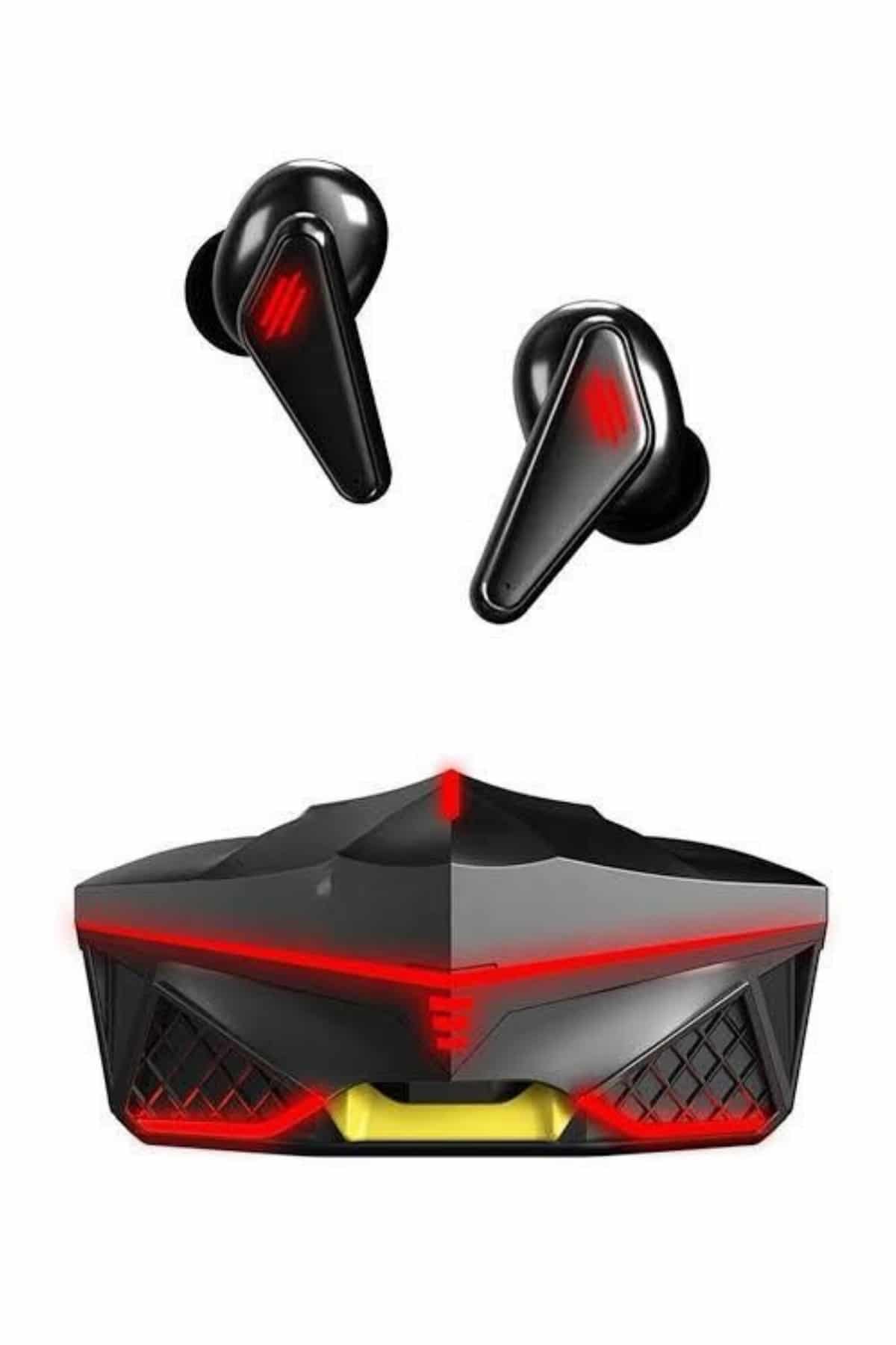Dokunmatik Kontrol Tws Işıklı Kulakiçi Bluetooth Kulaklık Kablosuz Oyuncu Kulaklığı