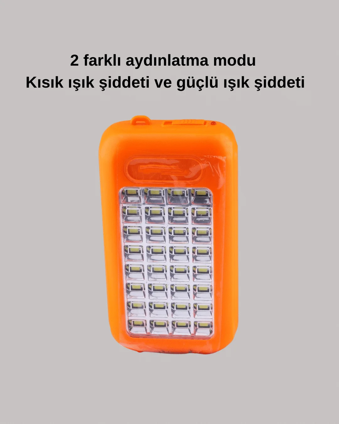 Güneş Paneli Destekli Powerbank ve LED Işıldak – 10000 mAh, Çift USB, Outdoor Kullanım İçin