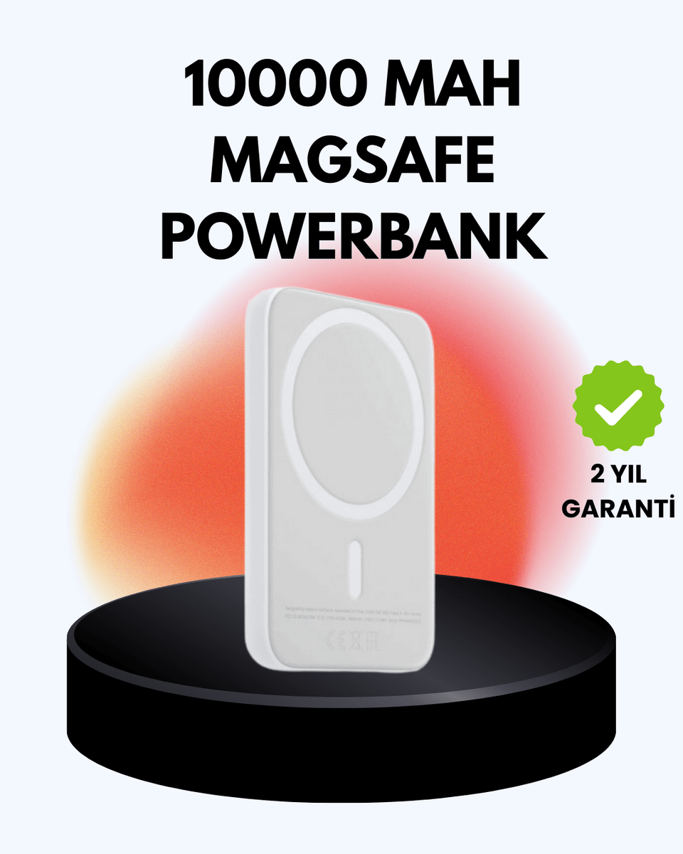 Ultra İnce Manyetik Powerbank – Hızlı Şarj, Güçlü Tutuş, 10000 mAh Kapasite