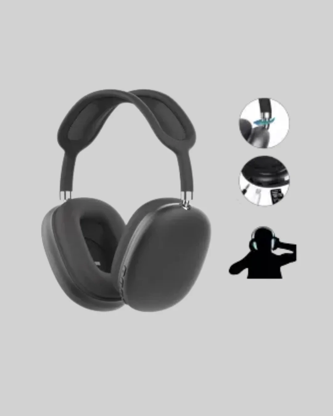 Gürültü Azaltmalı Bluetooth Kulaklık | 5 Saat Kesintisiz Müzik