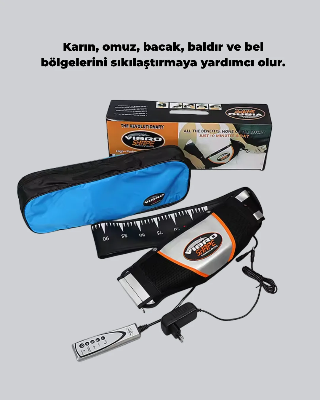Titreşimli Masaj ve Kızılötesi Isı Teknolojili Elektrikli Bel Kemeri