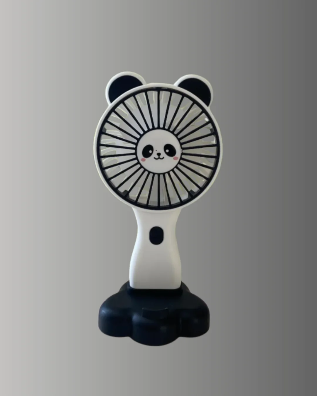 Panda Desenli USB Şarjlı Taşınabilir Mini Vantilatör
