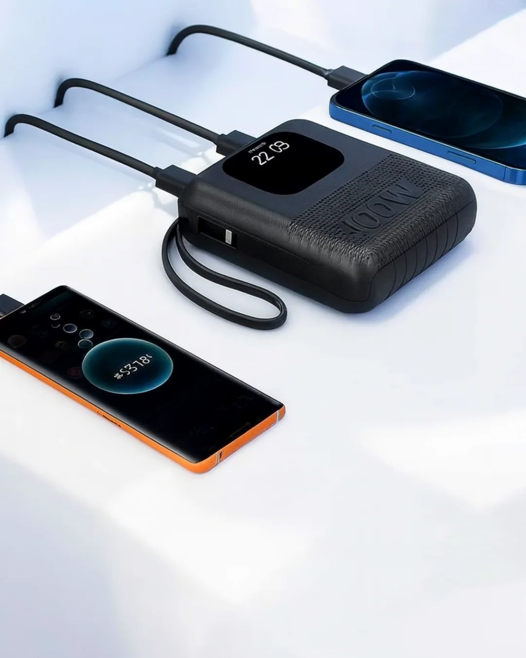 2025 Model 10000 mAh Akıllı Powerbank ve Akıllı Saat Özellikli Şarj Cihazı