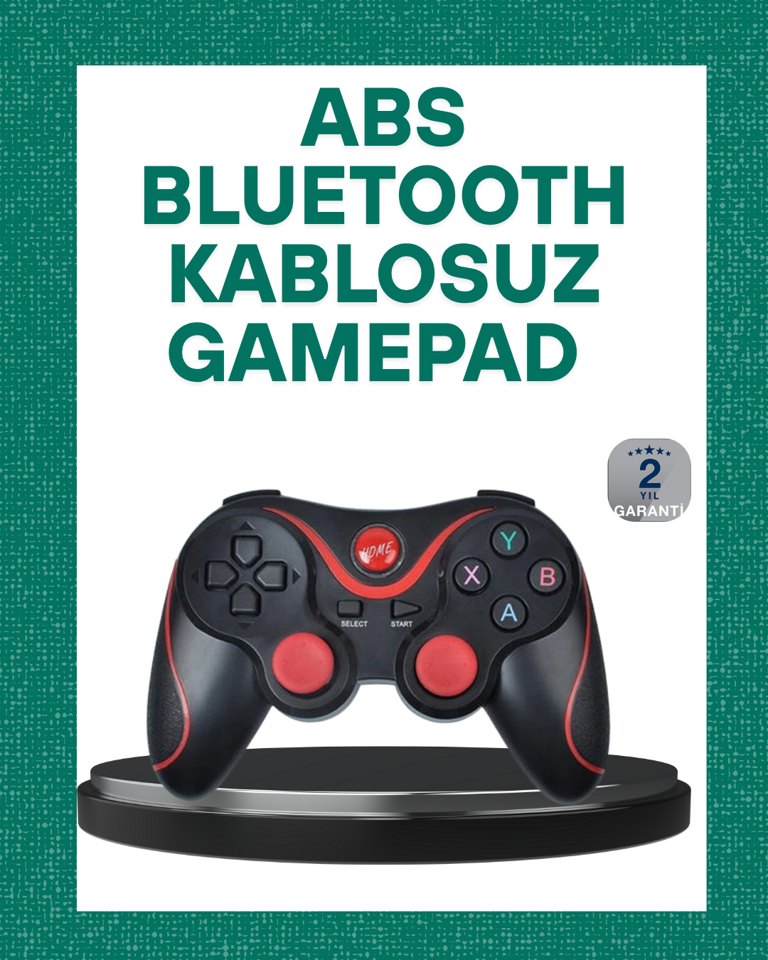 Gelişmiş Kontrol Hassasiyeti Sunan Kablosuz Bluetooth Oyun Kolu