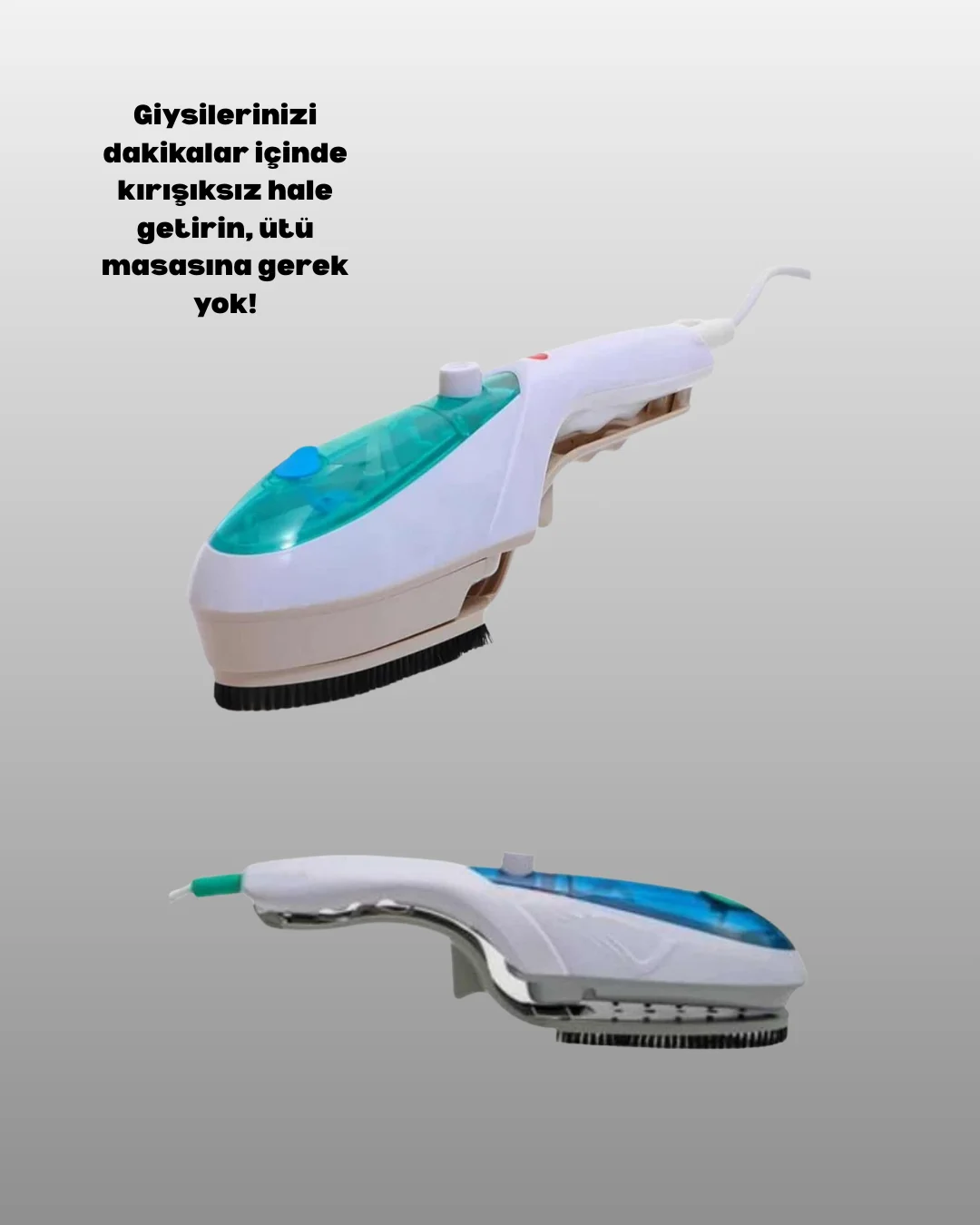 Kompakt Buharlı Ütü Pratik Kırışıklık Giderici