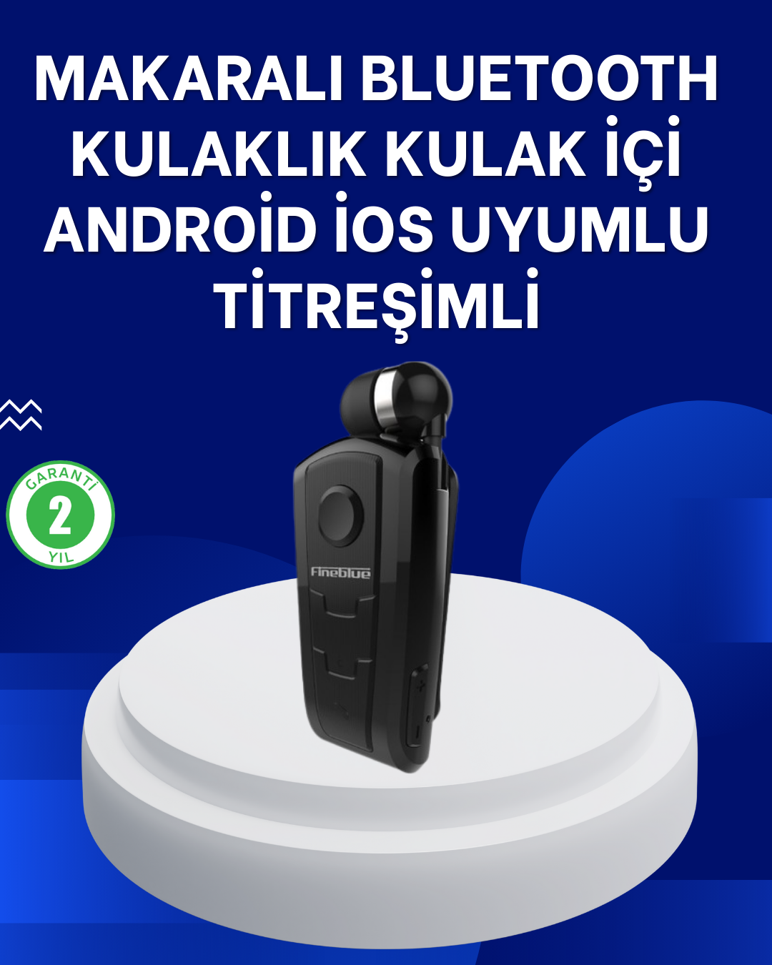 Fineblue F910 Kablosuz Kulaklık Çift Telefon Eşleşme Özelliği