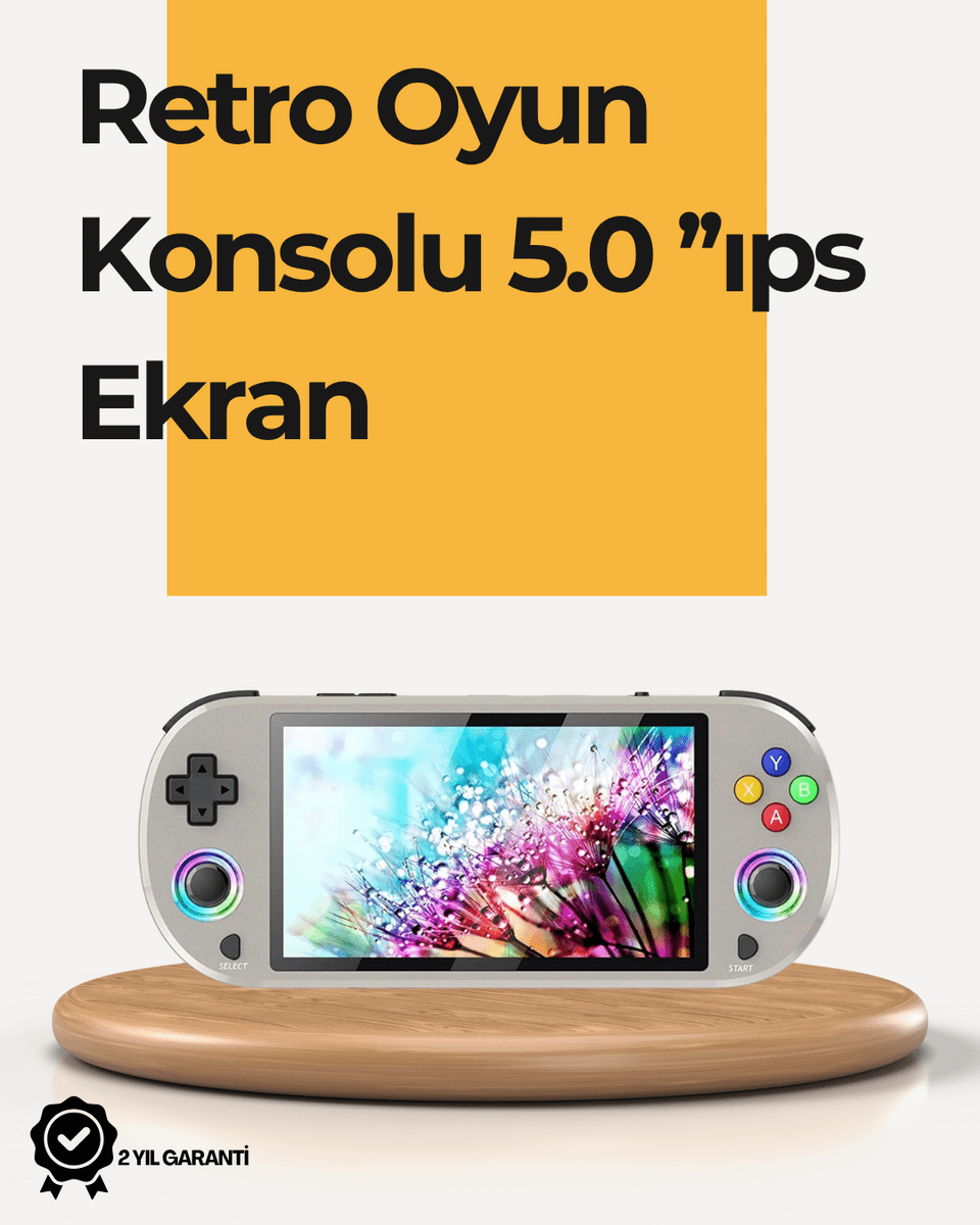 Klasik Oyunlar İçin Taşınabilir Konsol