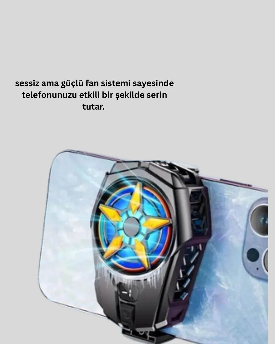 Evrensel Uyumlu Type-C Şarjlı Cep Telefonu Radyatörü Yeni Nesil