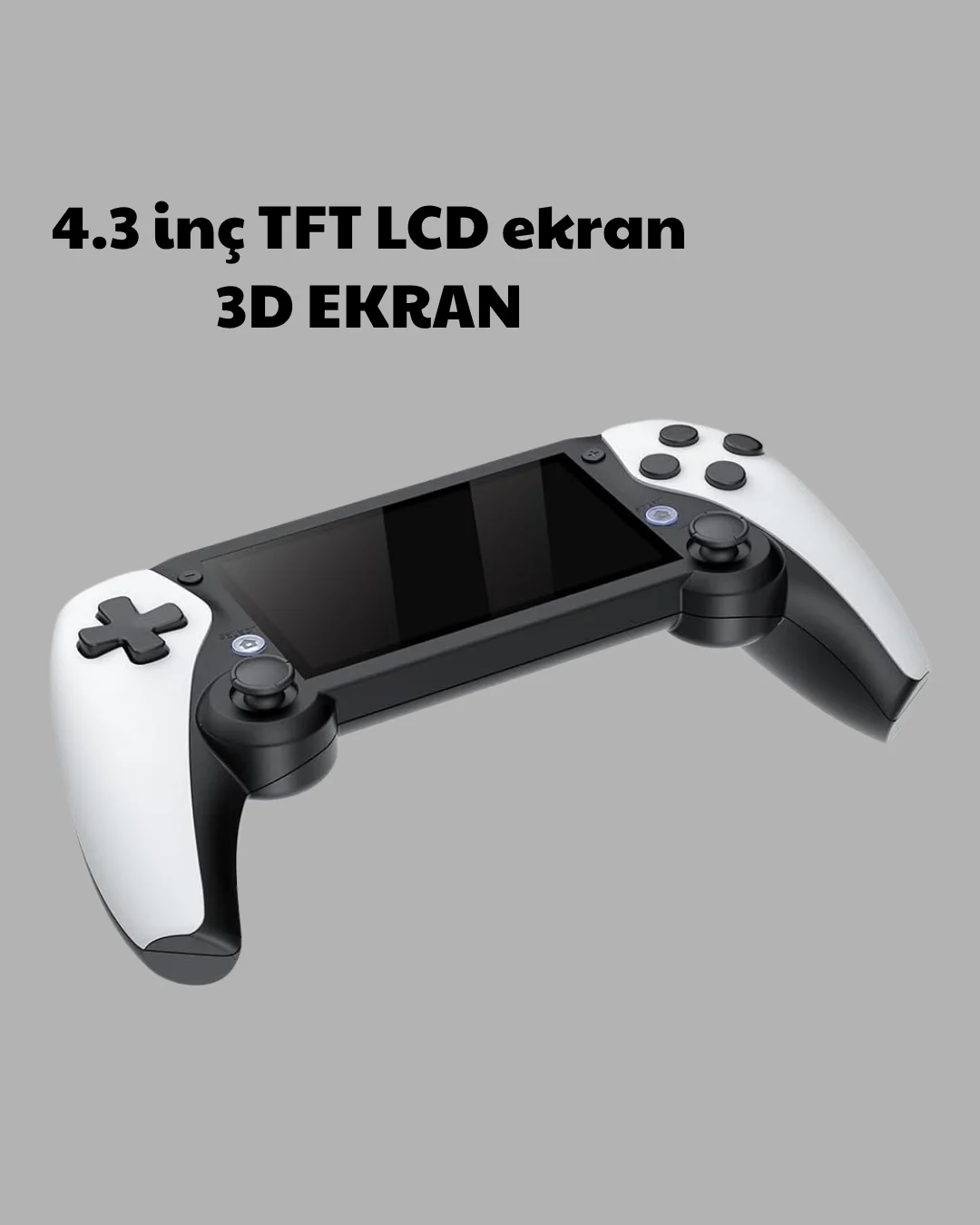 3D Ekranlı Mini Oyun Konsolu + Multimedya
