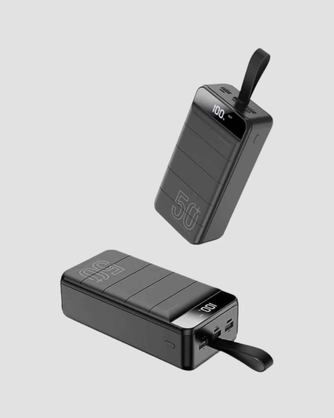 Tüm Cihazlarla Uyumlu 50.000 mAh Powerbank – Yüksek Kapasiteli, LED Gösterge ve Akıllı Koruma Fonksiyonlu