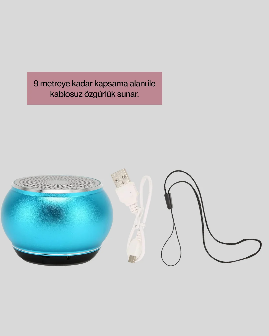 Taşınabilir Bluetooth Hoparlör | Dış Mekân ve Seyahat İçin İdeal Yeni Nesil