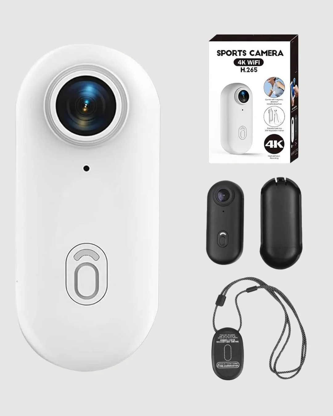 1080P WiFi Spor Kamerası Su Geçirmez Mini Aksiyon Kamera