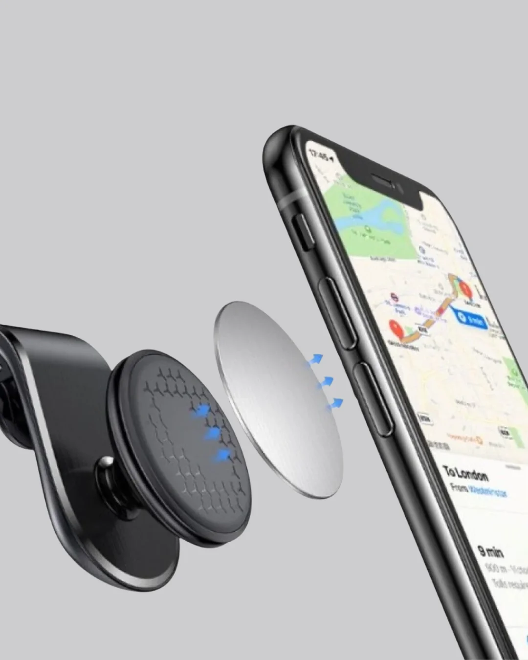 Kalorifer Izgaralı Manyetik Telefon Tutucu – Sarsıntı Geçirmez Yeni Nesil