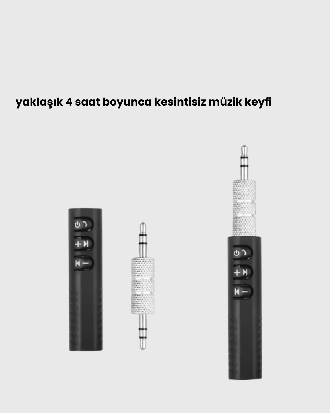 Kablosuz Ses Çözümü – 3.5mm Jaklı Bluetooth Müzik Alıcısı