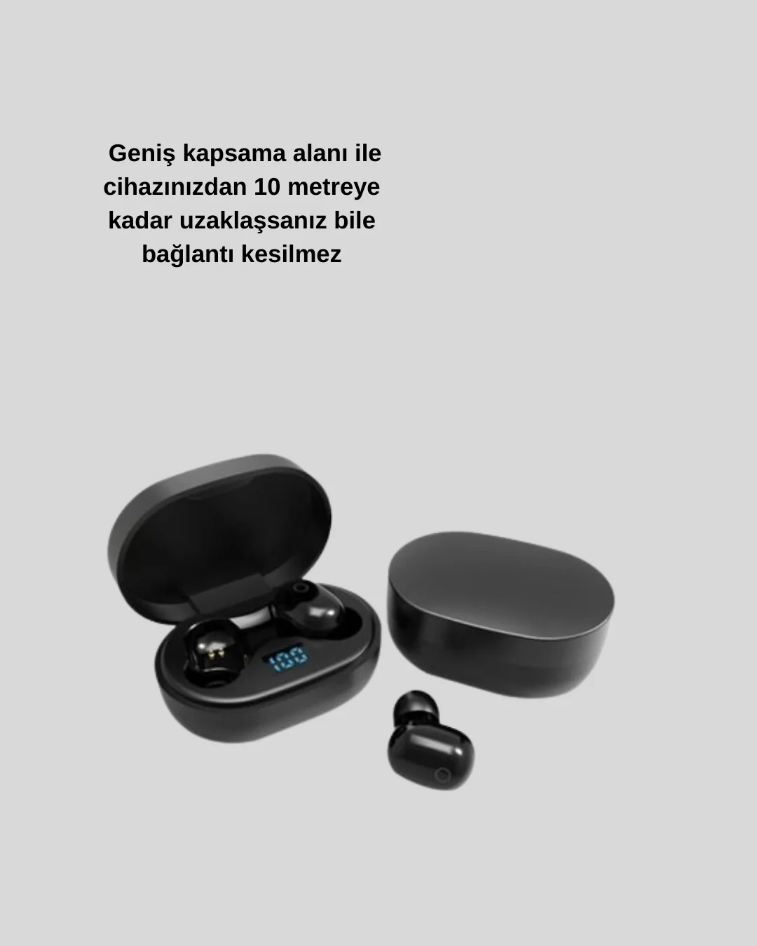 Titanyum Hoparlörlü Kablosuz Bluetooth Kulaklık Yeni Nesil