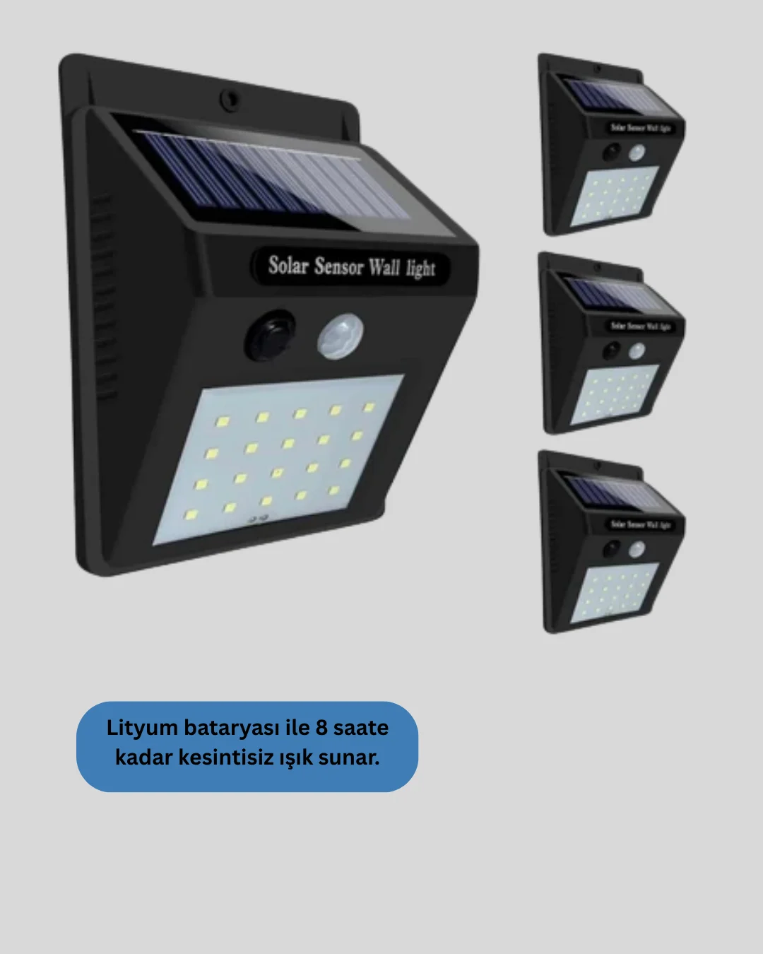 Kablo Gerektirmeyen Solar LED Bahçe ve Veranda Işığı Yeni Nesil