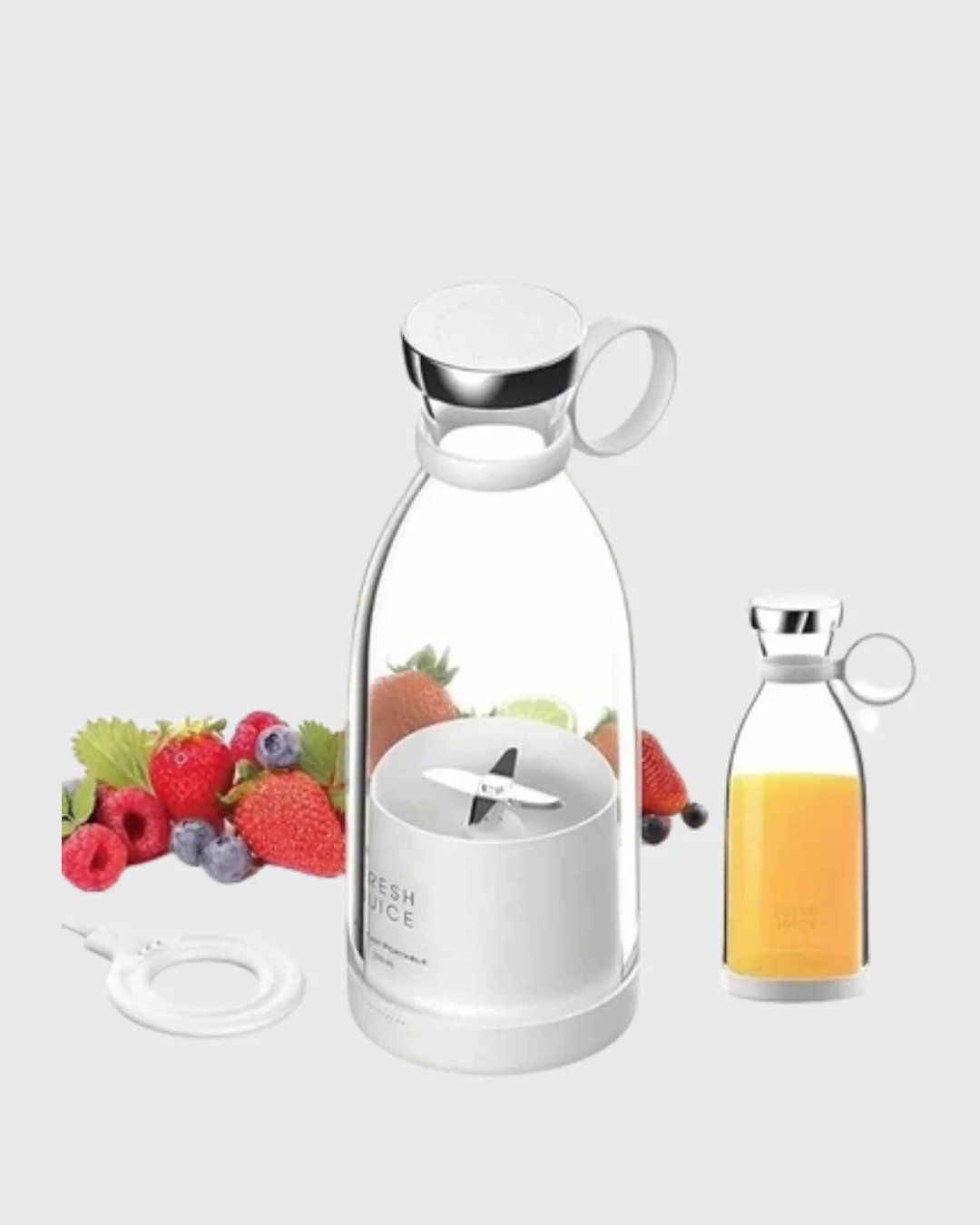 Kablosuz Taşınabilir Mini Blender – USB Şarjlı, 1200mAh