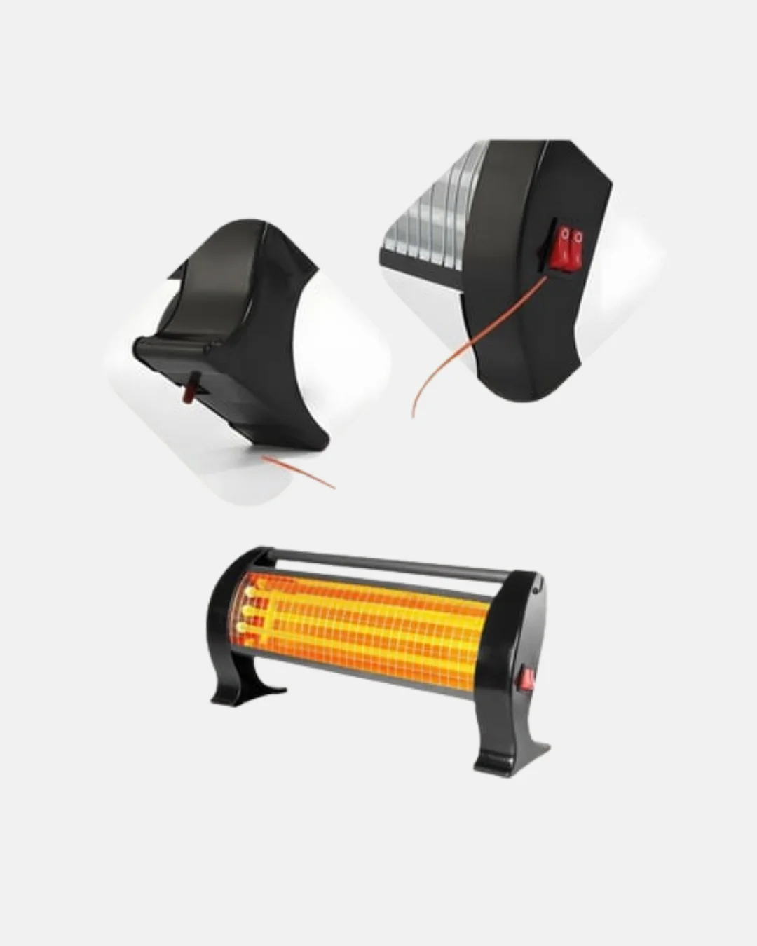 1200 Watt Ayak Isıtıcı – Hızlı Isınma, 2 Yıl Garantili ve Şık Tasarım