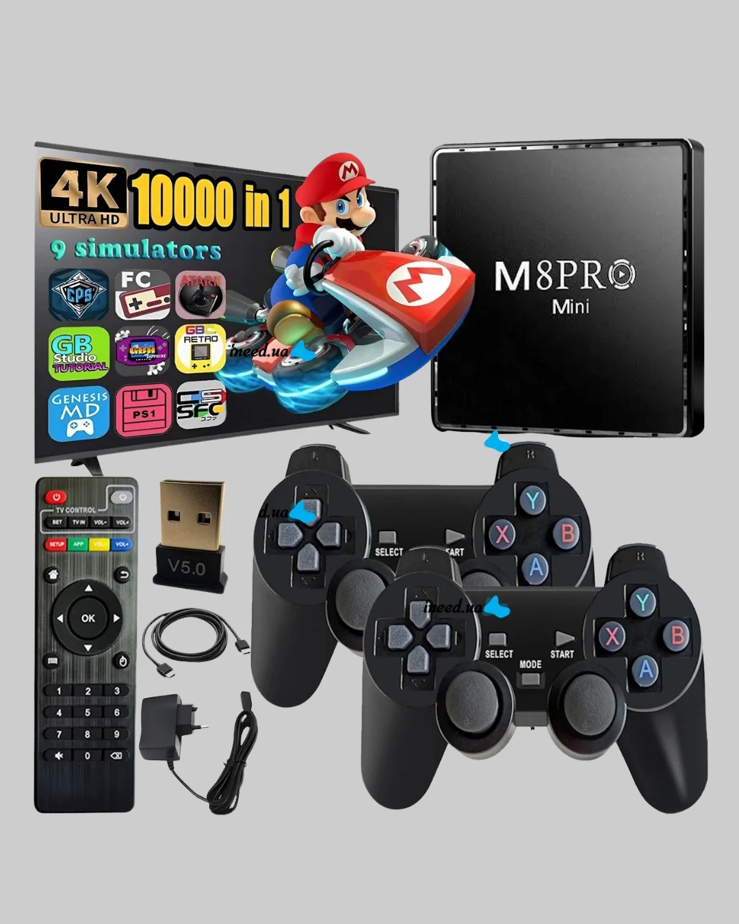 M8Pro Mini 2 Android 12 64 GB TV Box – 10K Ultra HD Görüntü & Oyun Keyfi