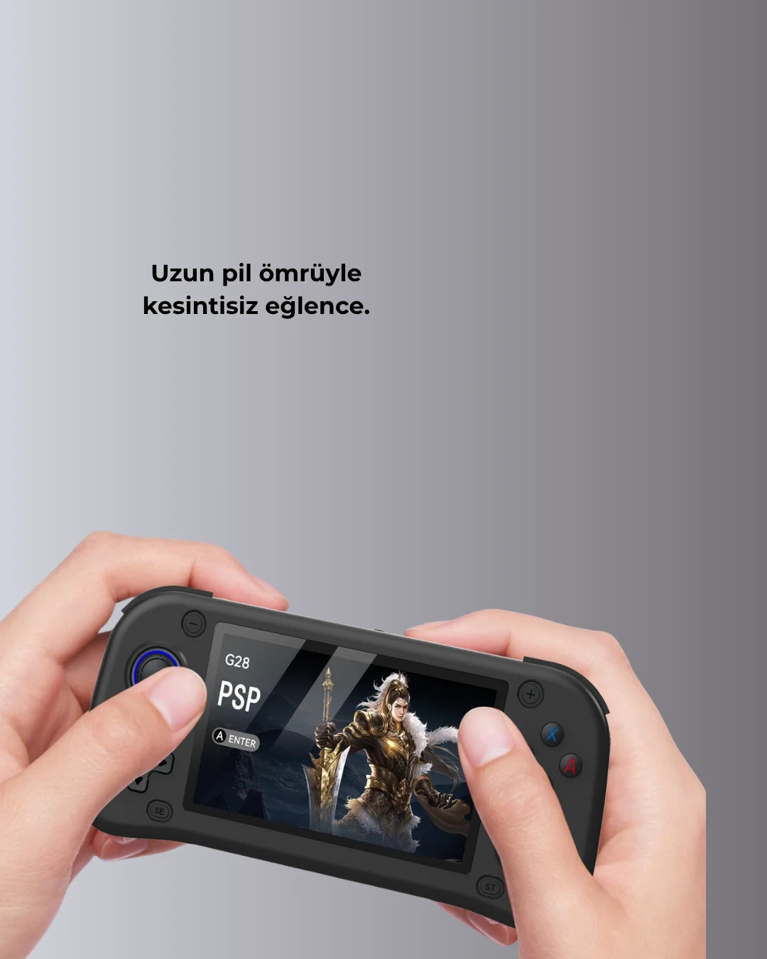 Retro ve Modern Oyun Destekli Taşınabilir Konsol 64GB Kart Dahil