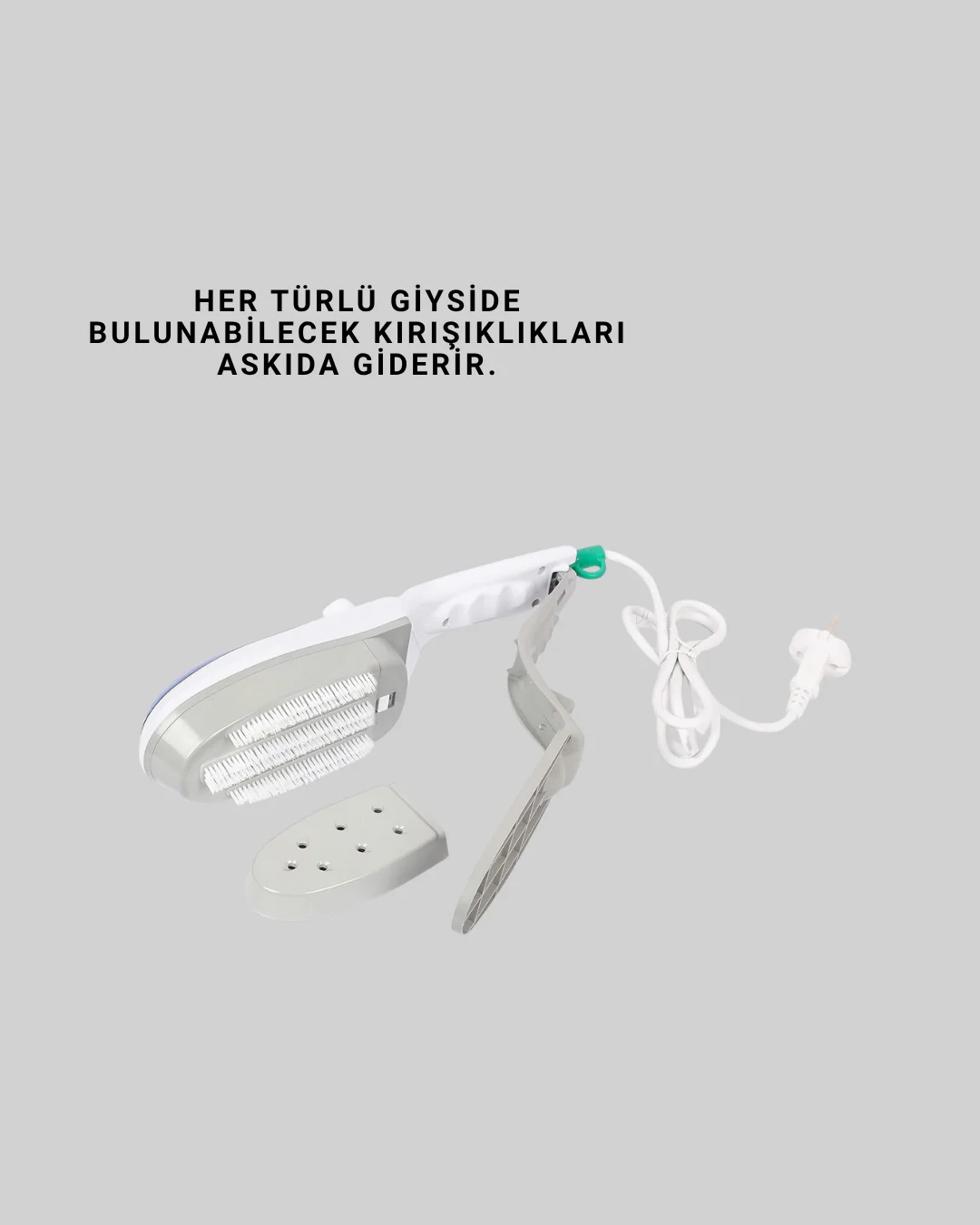 1500W Buharlı Kırışıklık Giderici Ütü | Ev ve Seyahat Kullanımı İçin Uygun