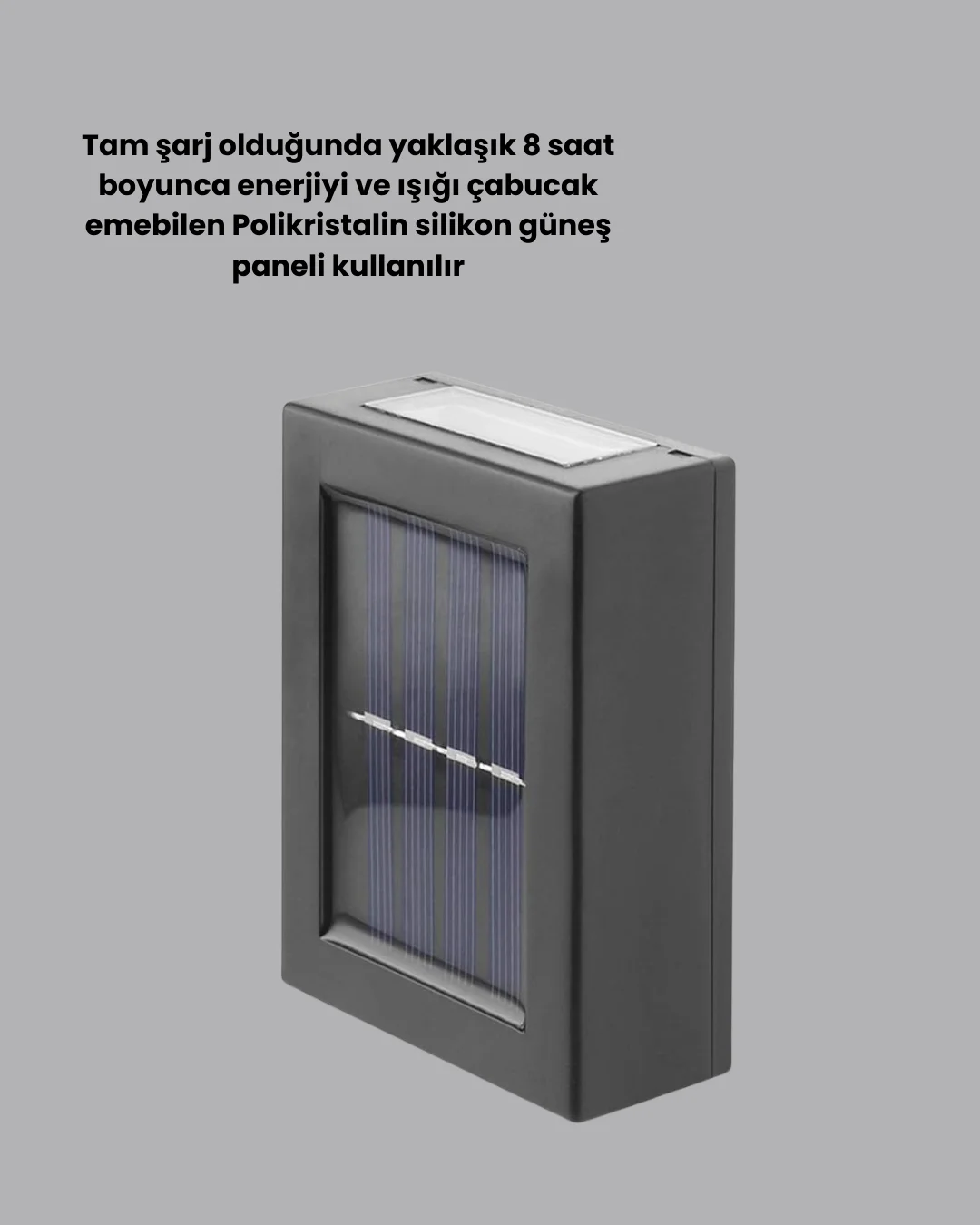Bahçe ve Balkon İçin Güneş Enerjili Lamba Yeni Nesil